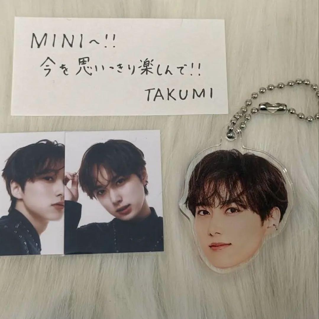 INI 尾崎匠海 XQUARE IDフォト カプセルトイ 顔アクキー