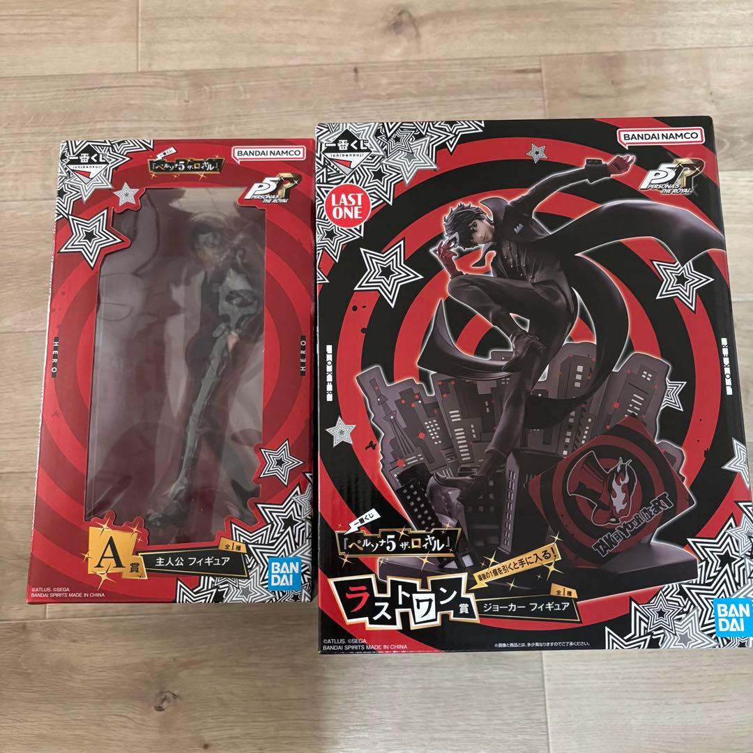 ペルソナ5 一番くじ　A賞　主人公　ラストワン　ジョーカー　フィギュア