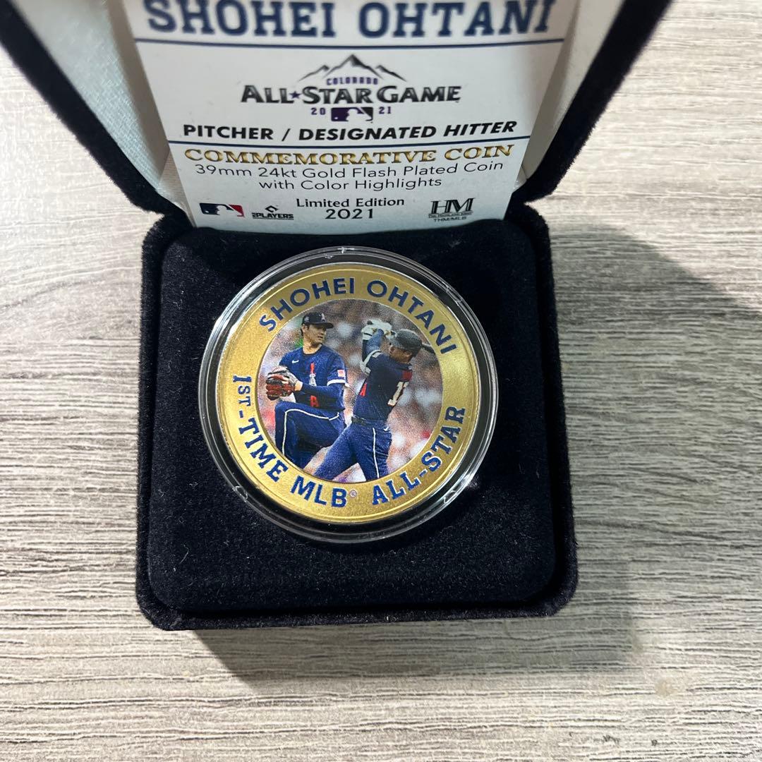 大谷翔平 2021 MLBオールスターゲーム出場記念ゴールド