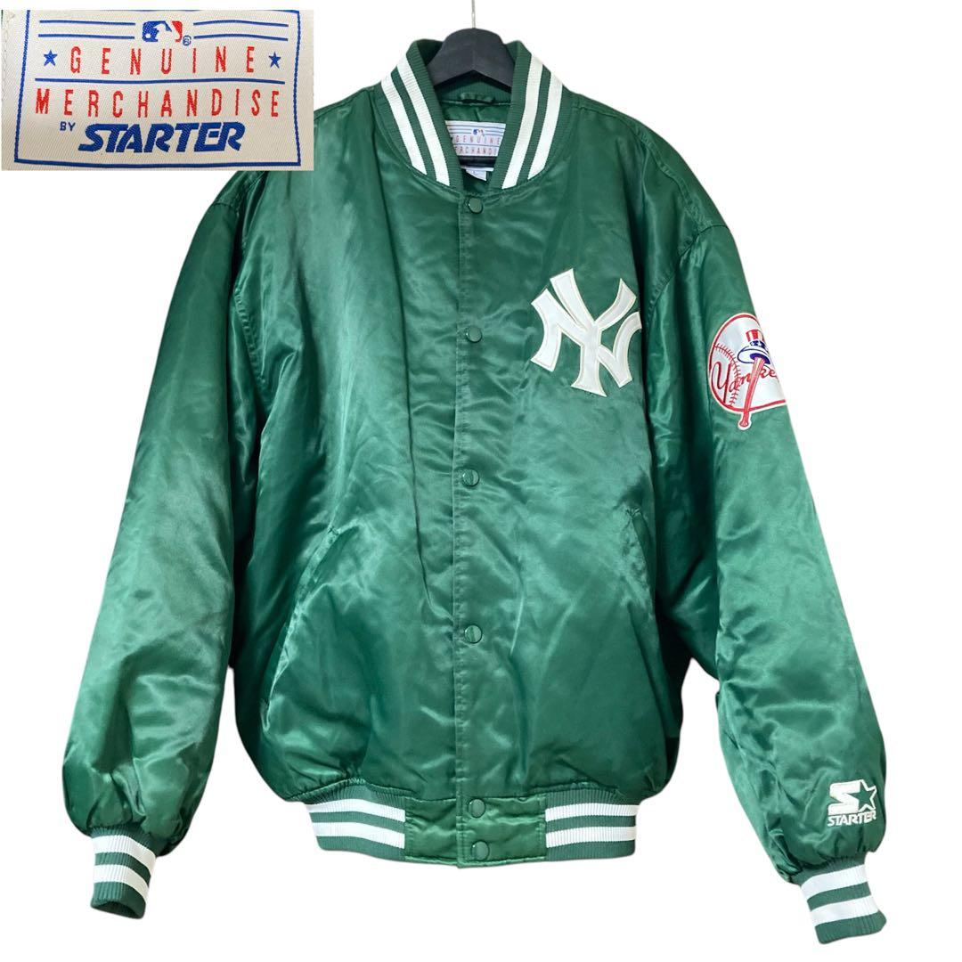 90s スターター ニューヨーク・ヤンキース 中綿入り ナイロンスタジャン L