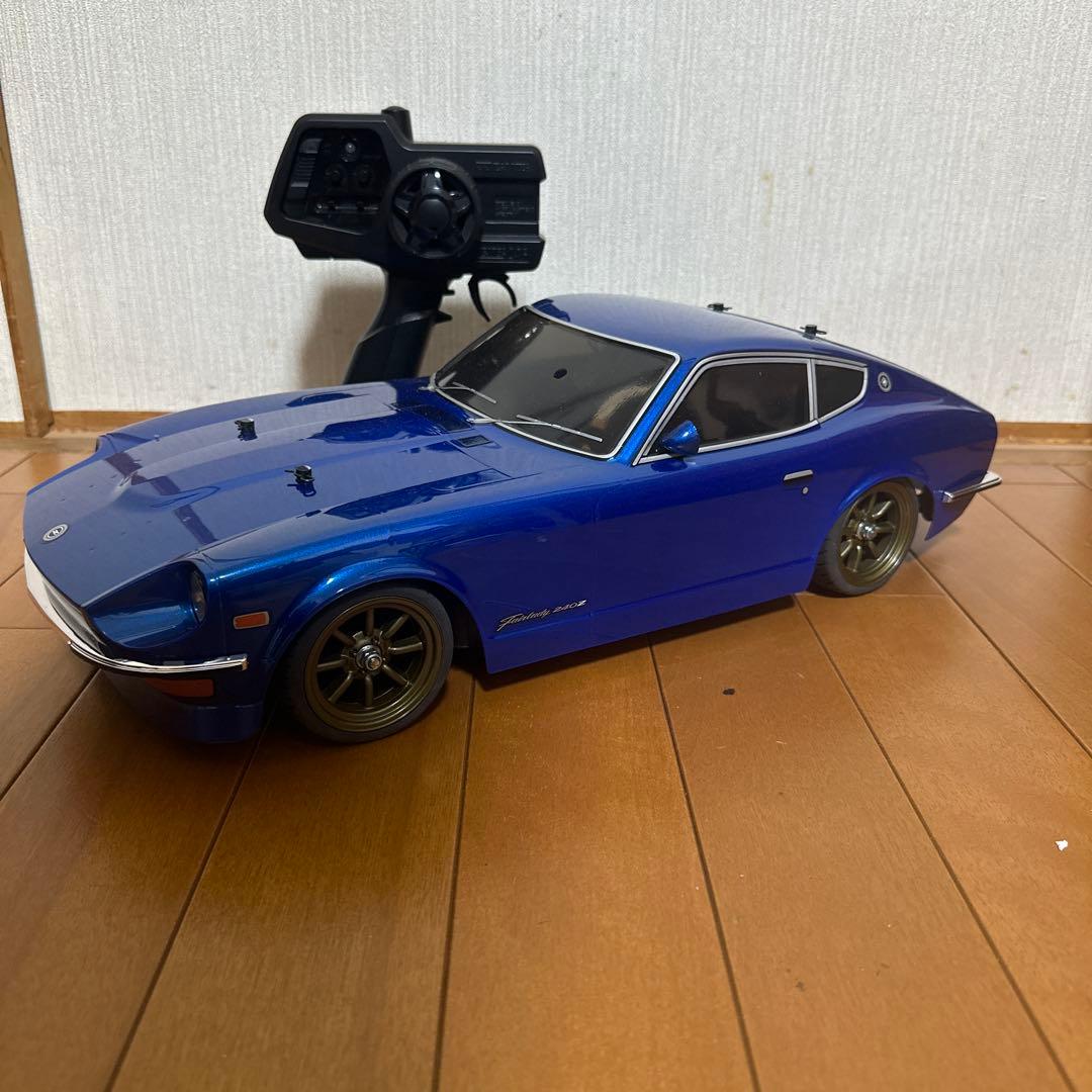 タミヤXBシリーズフェアレディ240Z 湾岸ミッドナイト悪魔のZ風仕立て