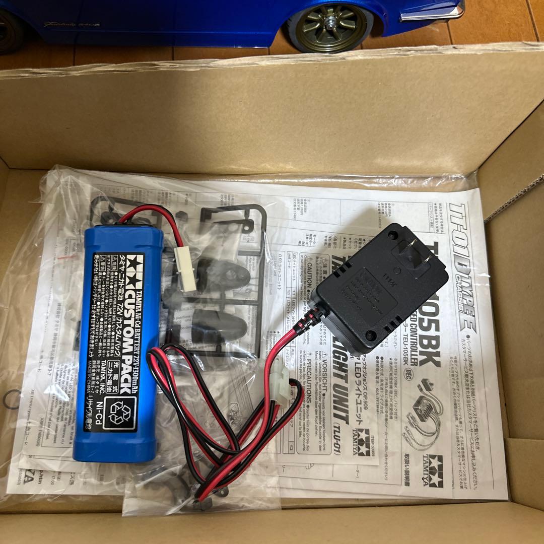 タミヤXBシリーズフェアレディ240Z 湾岸ミッドナイト悪魔のZ風仕立て