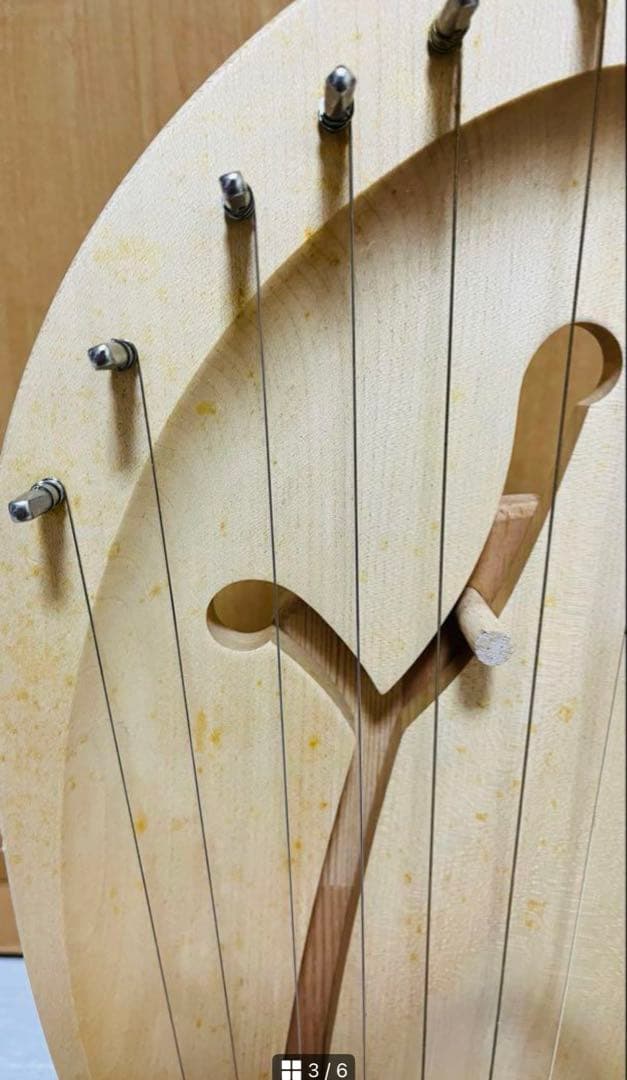 アウリスライヤー 7弦 ペンタトニック 竪琴 ハープ シュタイナー教育