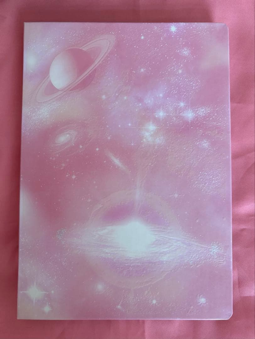【ゆきんこ】貴重　タマオキアヤさん　水晶ノートピンクA5　めちゃ書きやすい