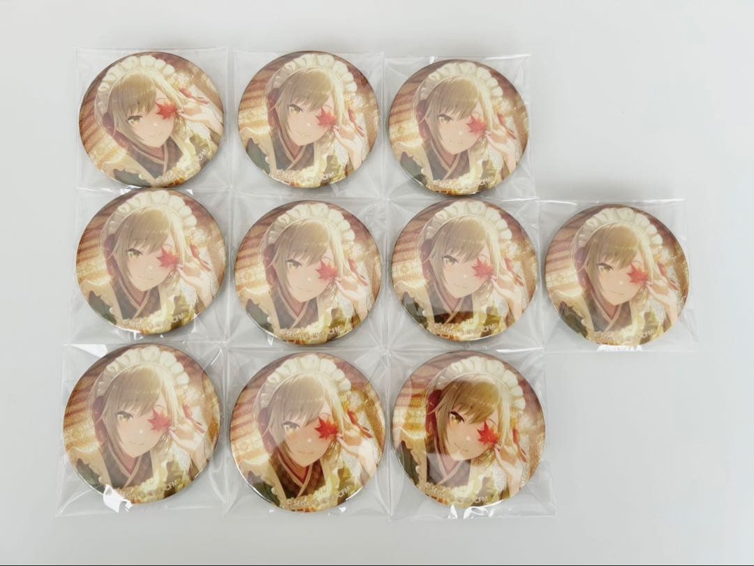 プロセカ グリッター缶バッジ 48C 日野森志歩 日野森雫