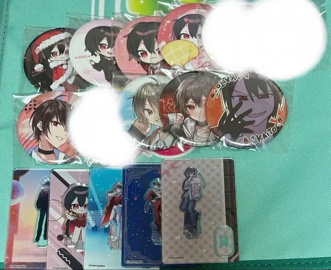 めろんぱーかー KAITO 缶バッジ ミニアクスタ