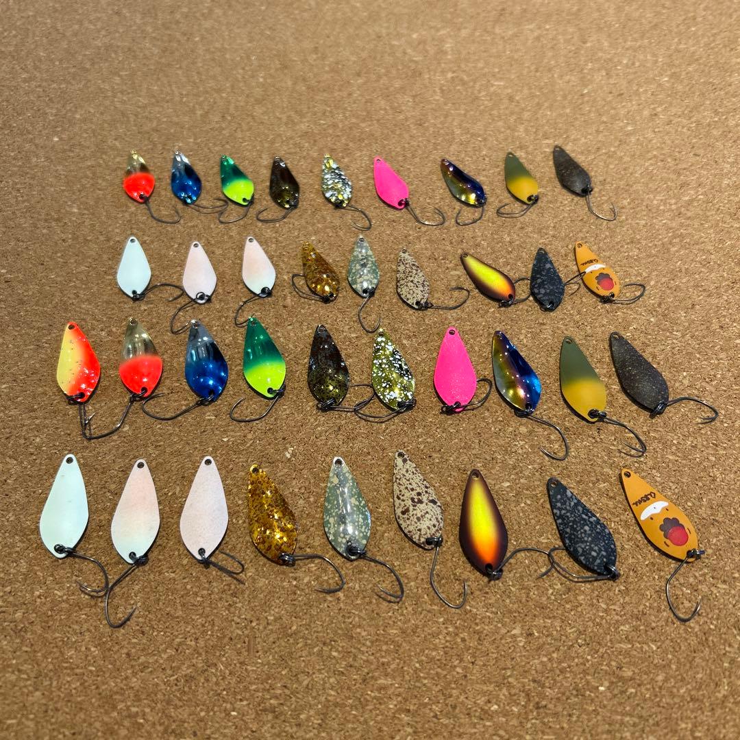 アルフレッド　スプーン1.5g 18枚　2.5g 19枚