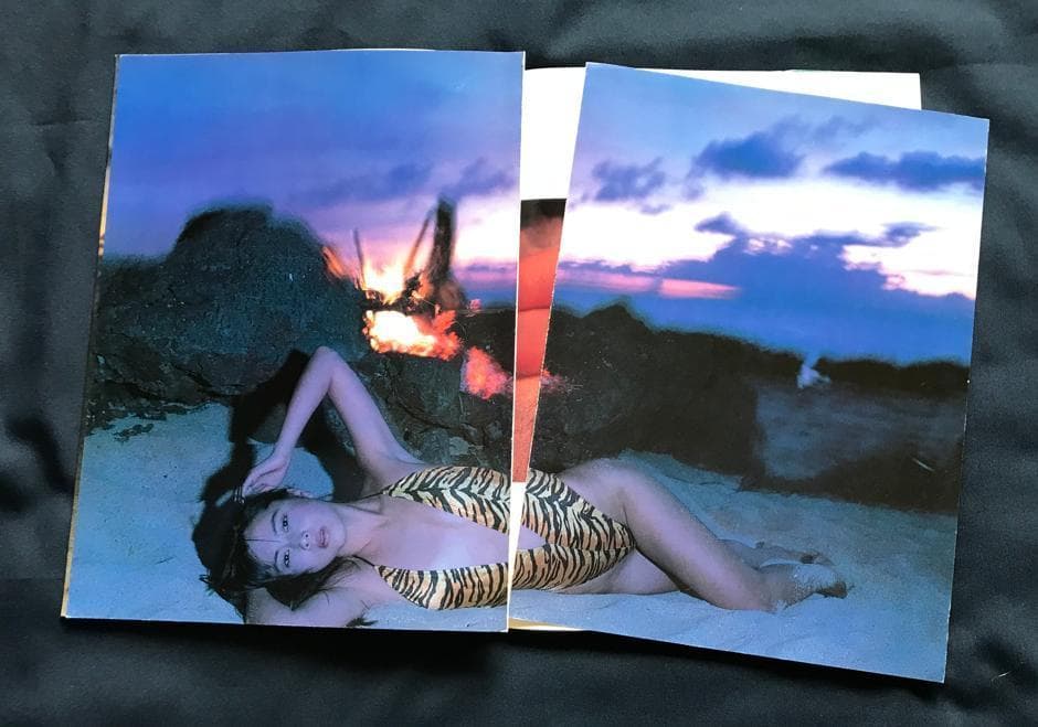 ・ZARD坂井水　歌手デビュー前蒲池幸子さん時代 写真集「NOCTURNE」