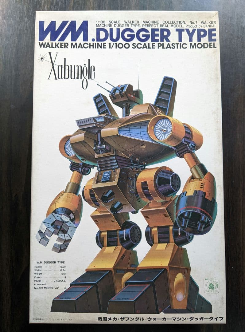 戦闘メカ ザブングル ダッガータイプ1/100