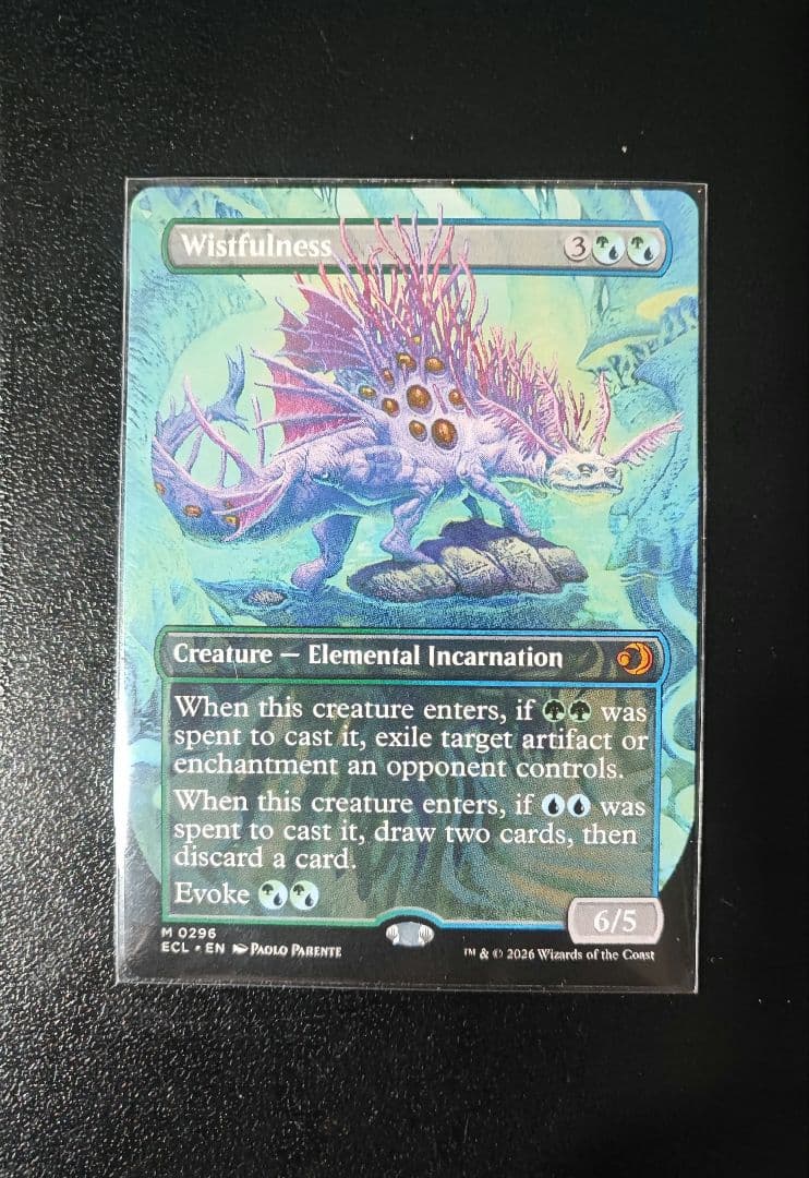 MTG 幽愁/Wistfulness ボーダーレス 英語