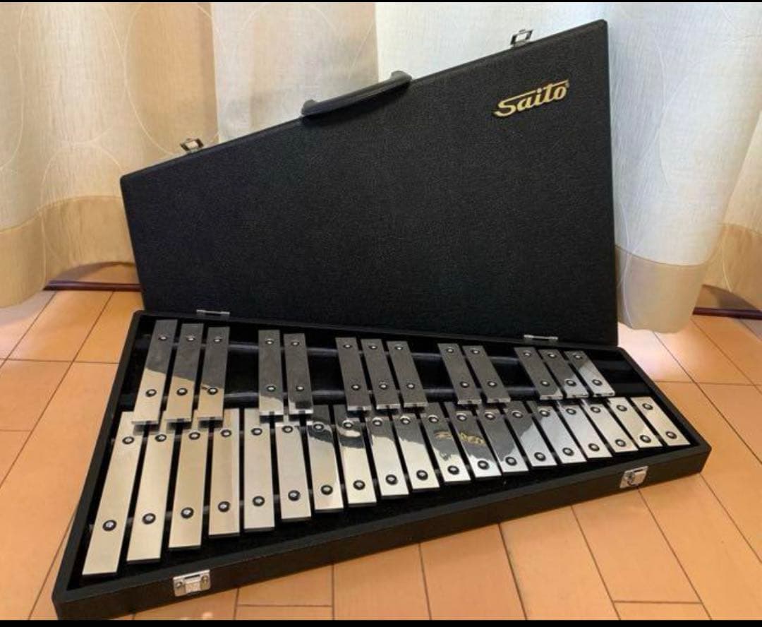 saito サイトー グロッケン 鉄琴 32鍵