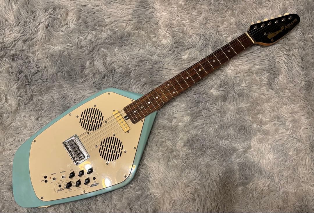 【美品】VOX APACHE-2 アンプ&リズムボックス内蔵ギター