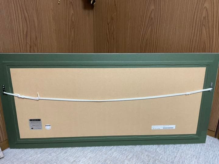 てぃんくる先生　大きな版画