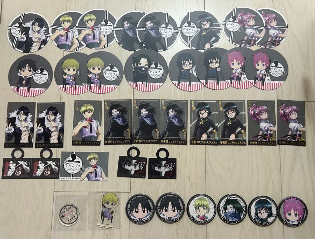 【38点】奇術師ヒソカのヒソカフェ第2弾 特典等 まとめ売り