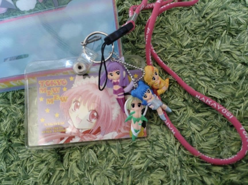 東京ミュウミュウ ネームストラップ ストラップ 筆箱 付録 セット