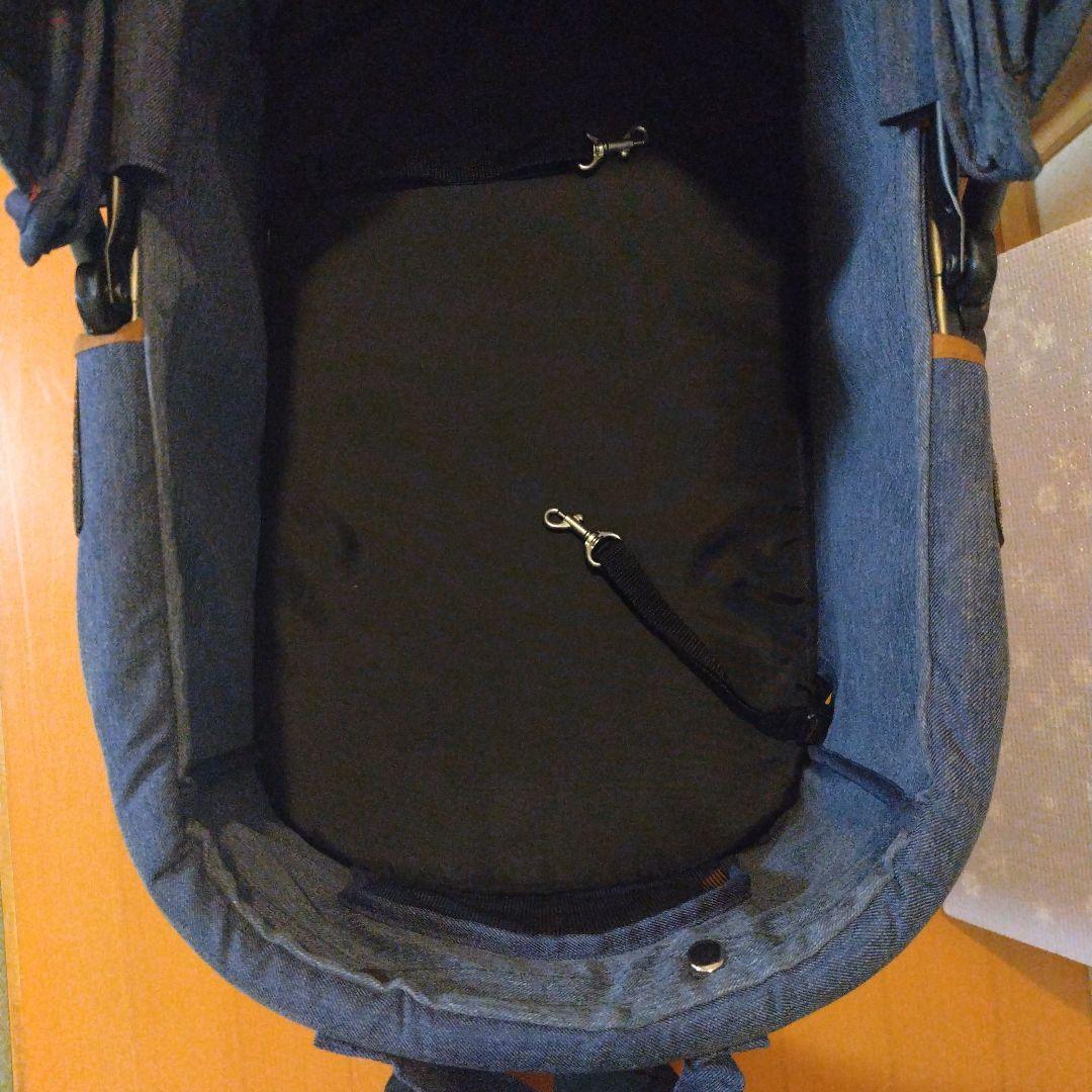 デニム調 中型犬 ペットカート