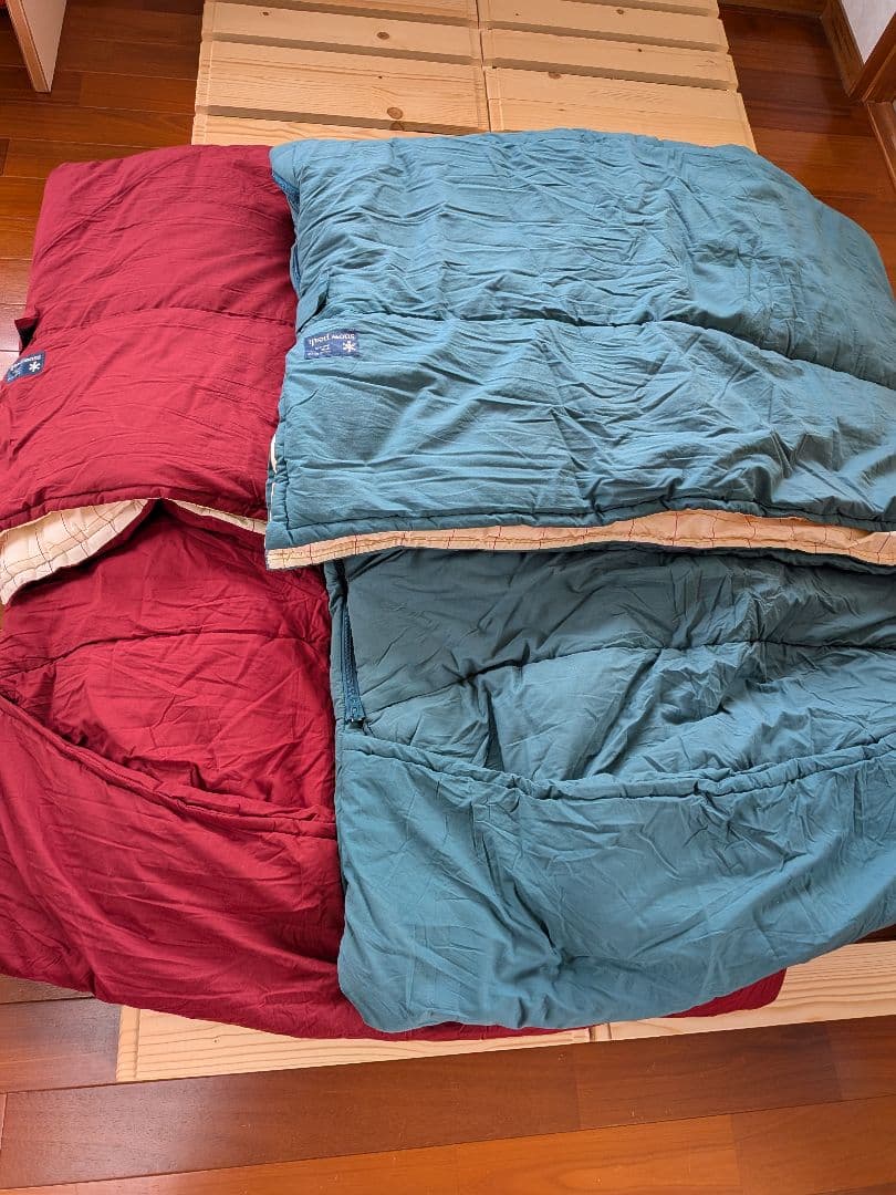  peak セパレートシュラフ オフトンワイド　BD009 (緑)