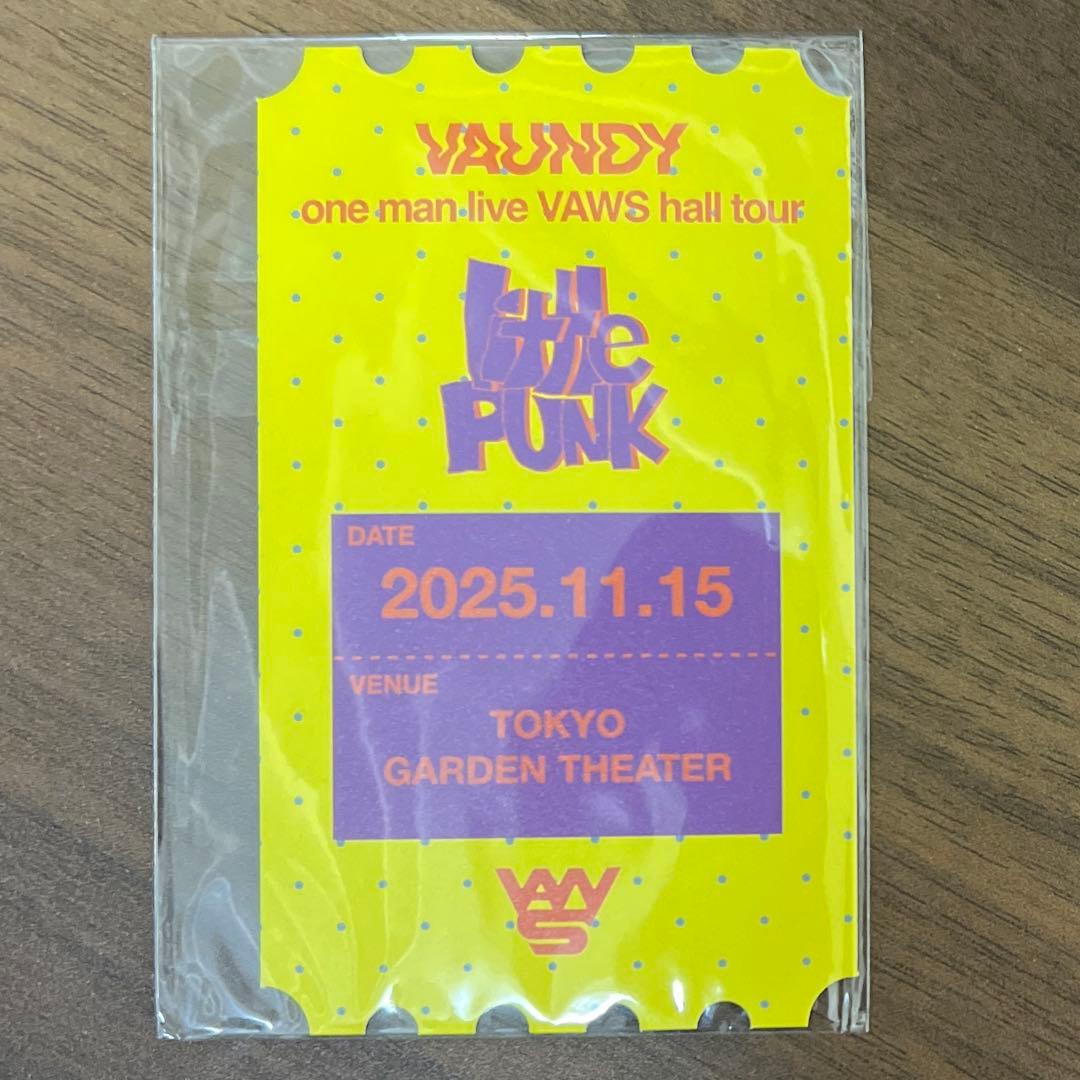 〇*〇様 vaundy チケットカード　B賞