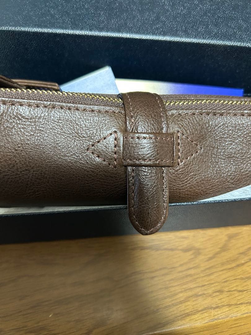 ルポペンケース マヤブラウン 廃盤 限定 検索用→ 野原工芸 工房楔