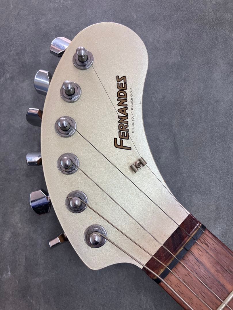 FERNANDES ZO-3 LITE ゼマイティス風 限定モデル　アルミ彫刻