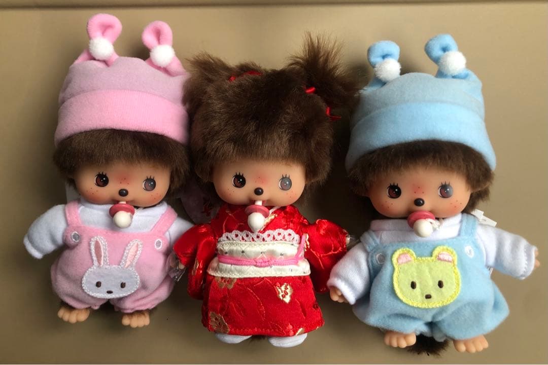 お買得‼️入手困難 正規品　新品タグ付 ベビチッチぬいぐるみ 3set‼️