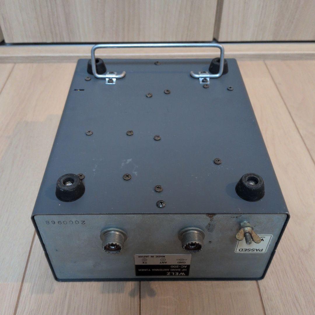 WELZ HFバンドアンテナチューナー AC-200　ジャンク品