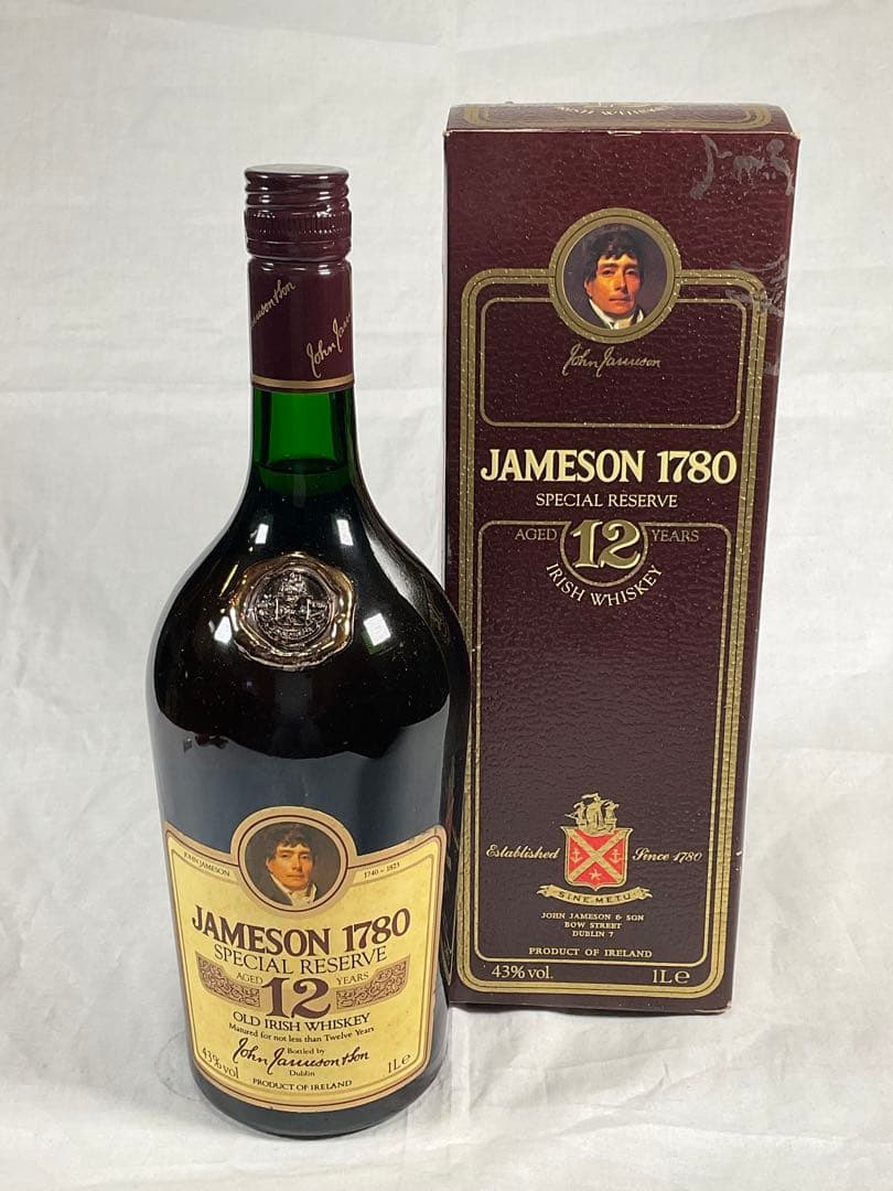 ジェムソン12年　スペシャルリザーブ　1000ml オールドボトル