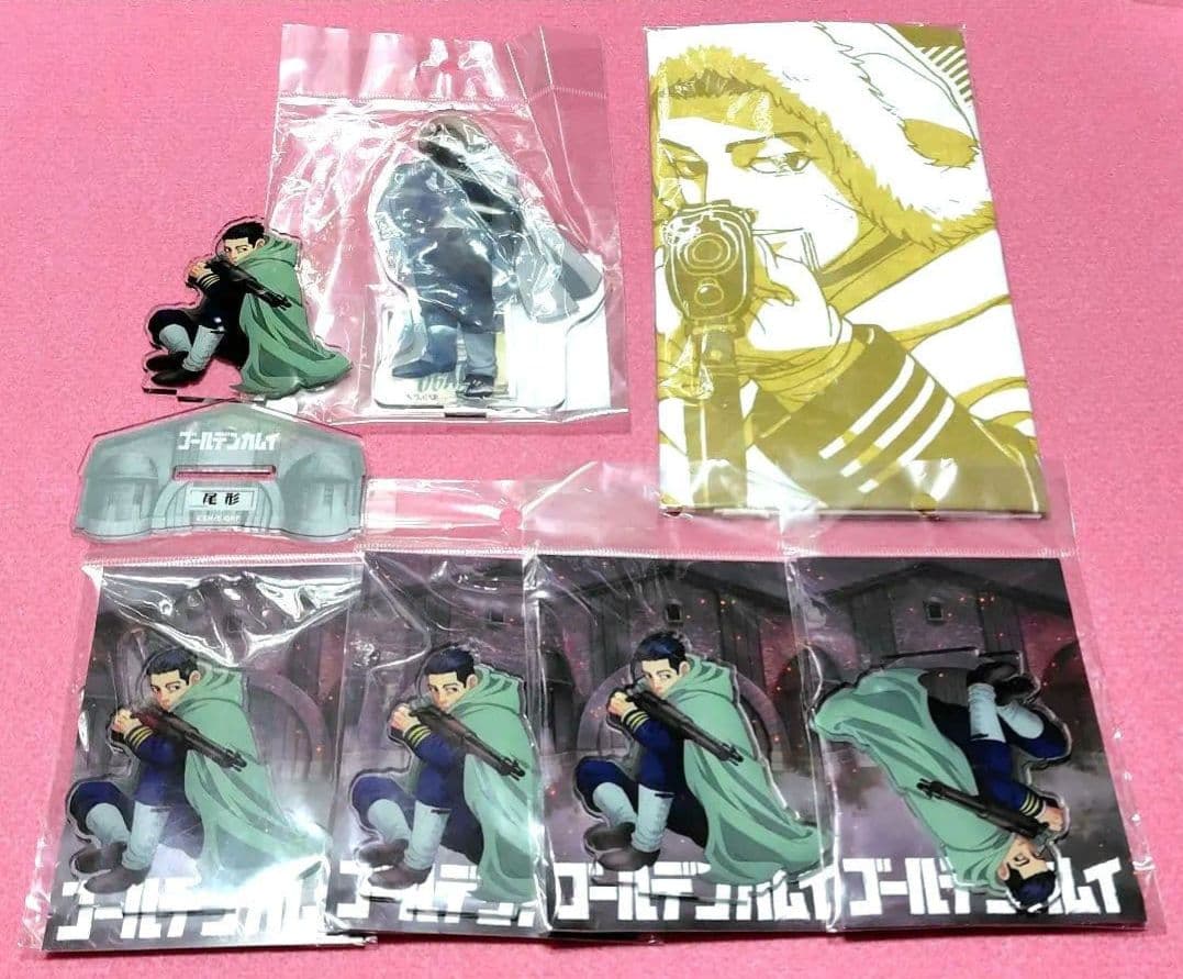 【7点セット】ゴールデンカムイアクリルスタンド マルイ限定 尾形百之助