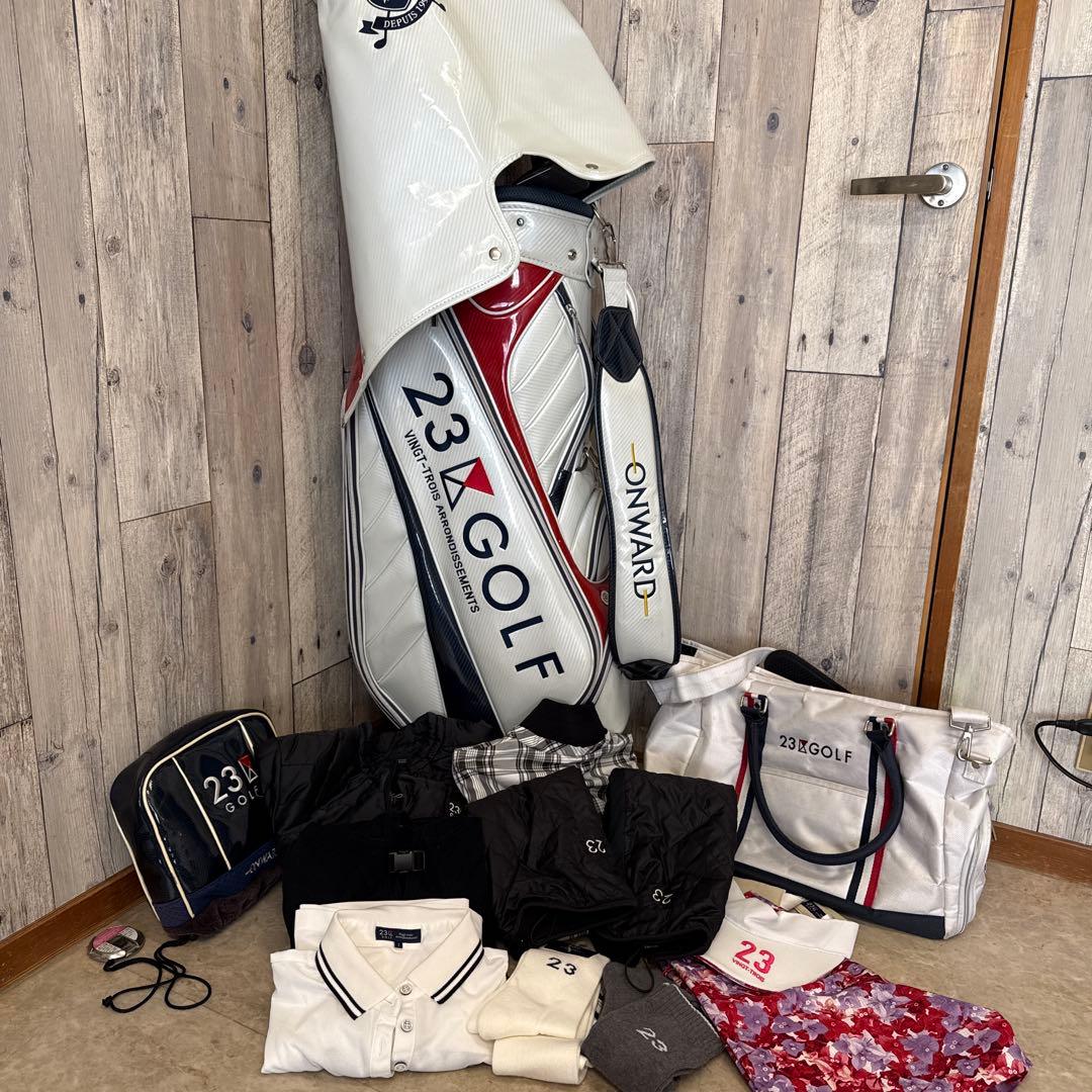 23区ゴルフバック12点お得