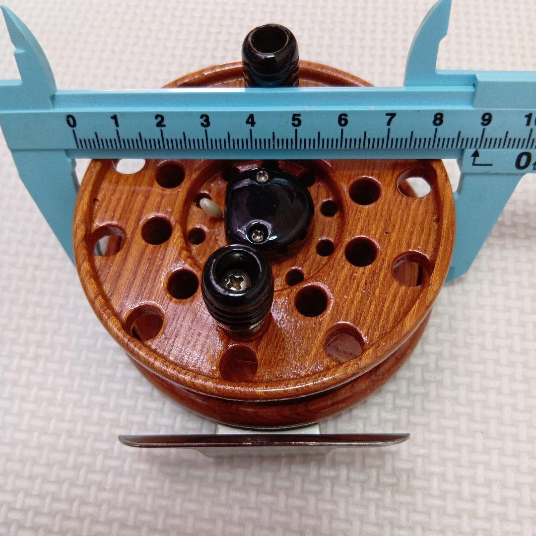 TSURUYA　重利　リール　ケヤキ　約89ミリ