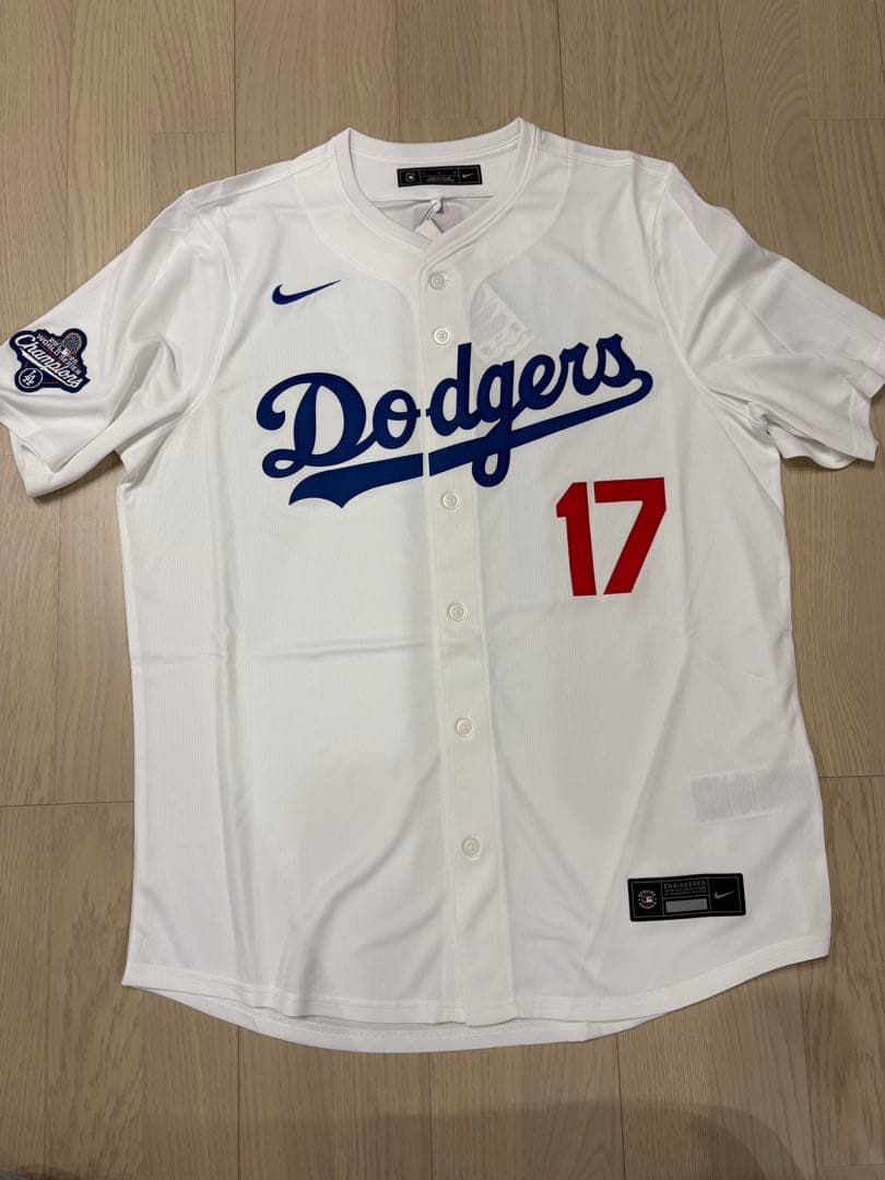 NIKE ドジャース　大谷翔平　ユニフォーム　2025WS優勝パッチ付