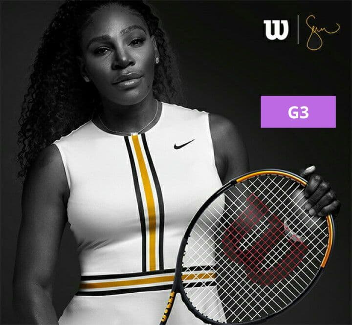 レア　Wilson　ブレードSW102 セリーナウイリアムズ　ラケット