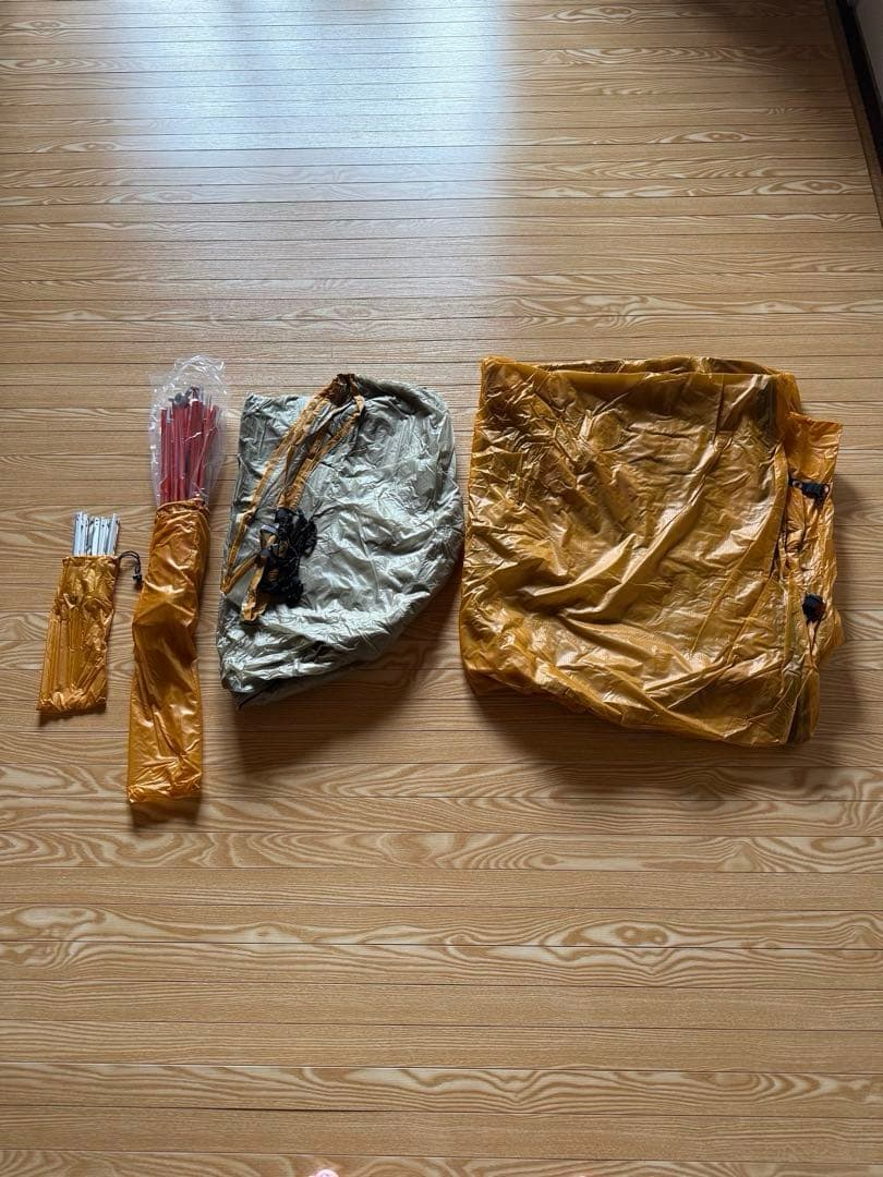 ビッグアグネスフライクリークUL3超軽量山岳テント/専用フットプリント付