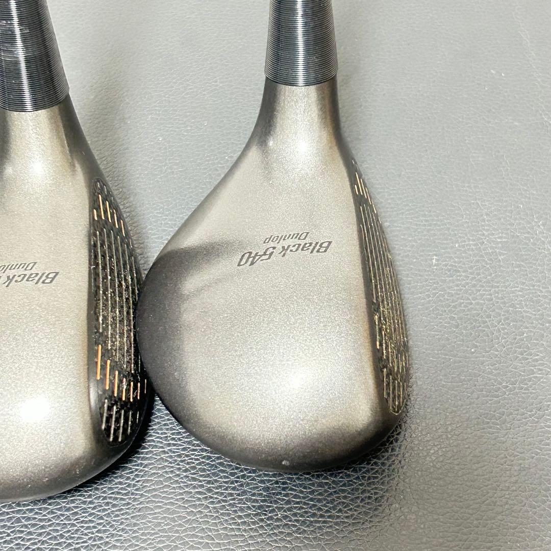 希少 ダンロップ パーシモン Black 540 ウッド3本 カーボンフェース