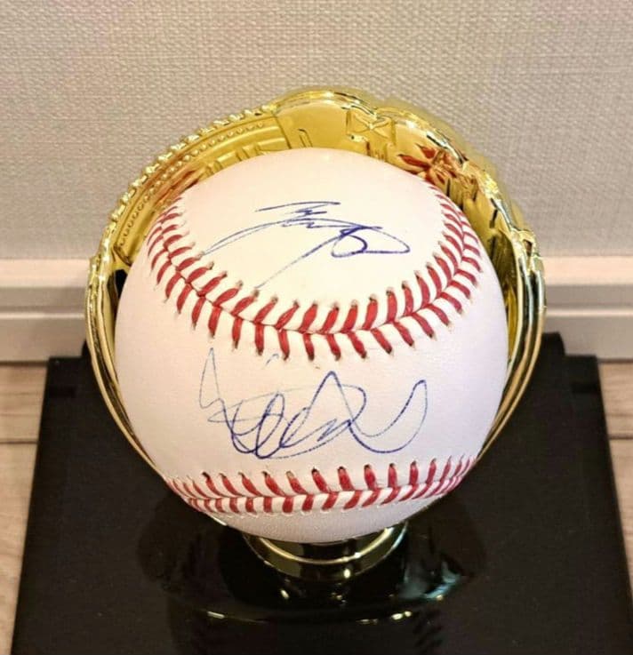 祝！殿堂入り☆大谷翔平&イチローMLB・FANATICS公認ダブルサイン