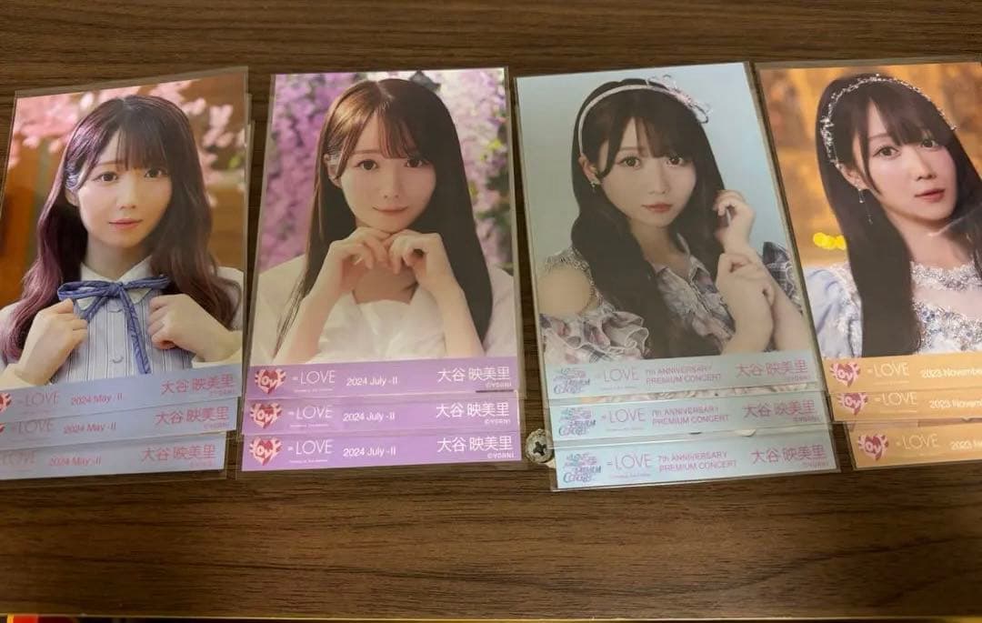 ＝LOVE 大谷映美里　生写真　まとめ売り　コンプ　12コンプ