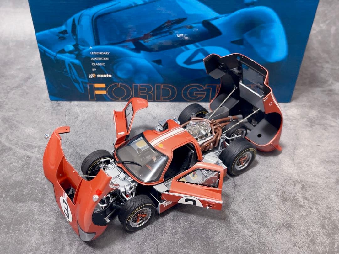 tomoni.Vship　エグゾト 1/18 フォード GT40
