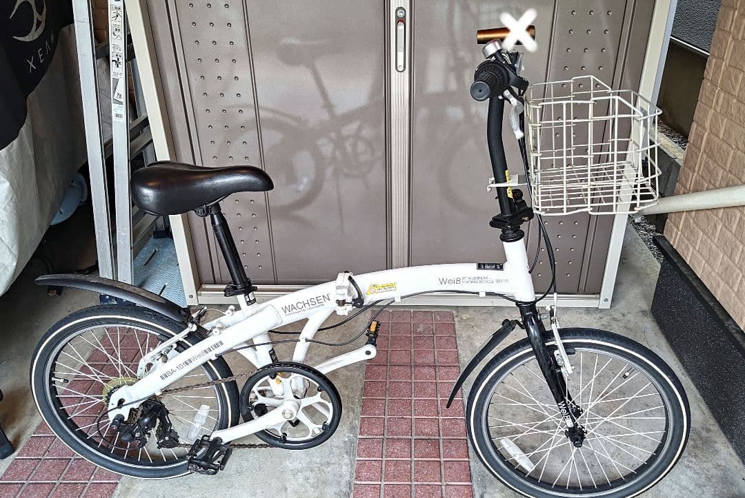 【セット タイロン】 折り畳み自転車 WACHSEN ２０インチ ６段変速