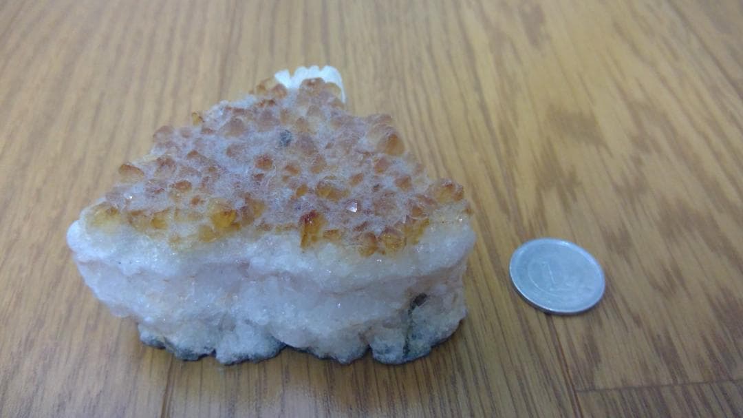 シトリンクラスター　パワーストーン原石 置物