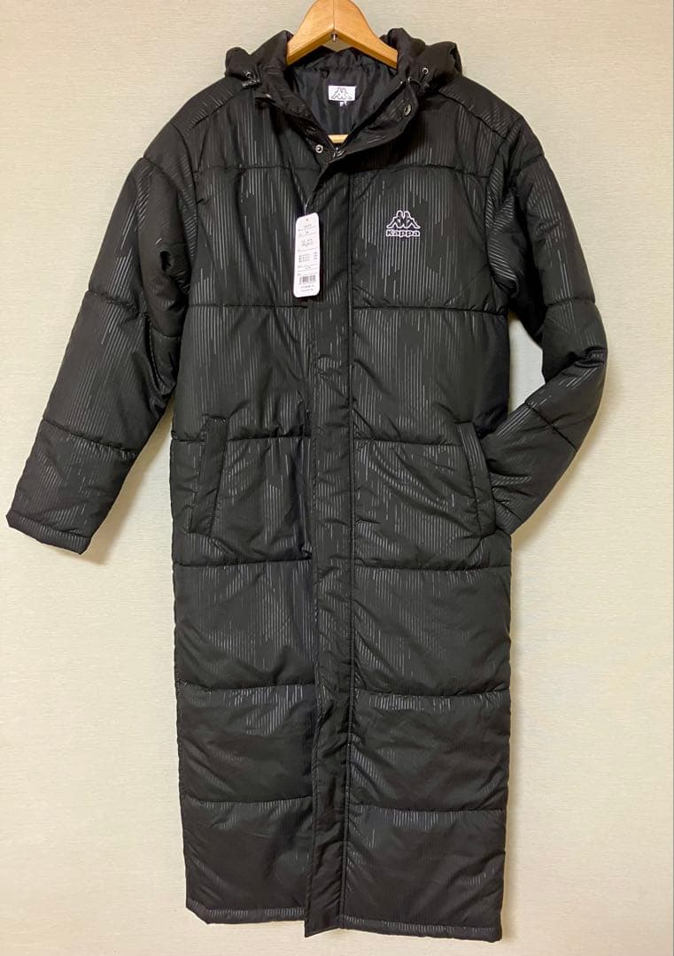 新品未使用　Kappa ブラック ベンチコート M