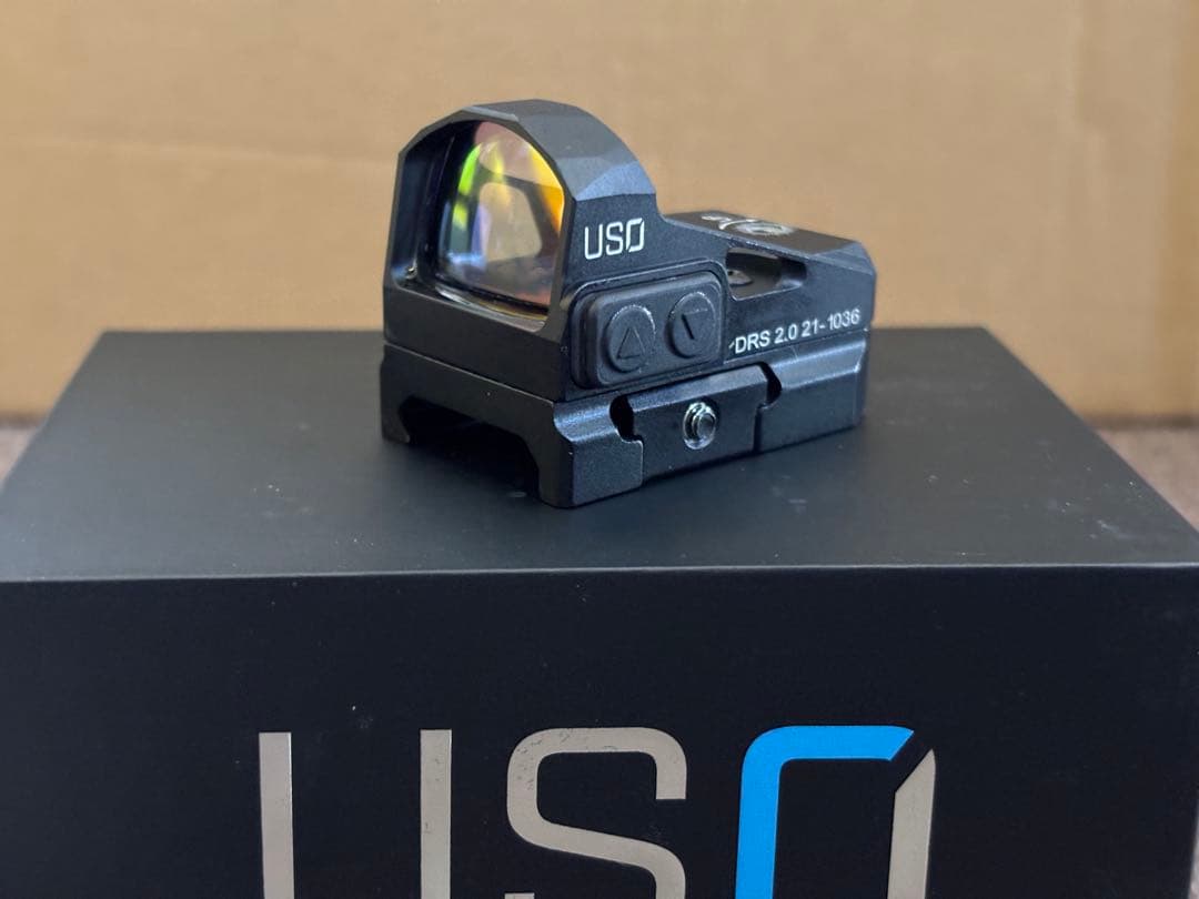 実物 USO Optics DRS2.0 ドットサイト スコープ 5MOA