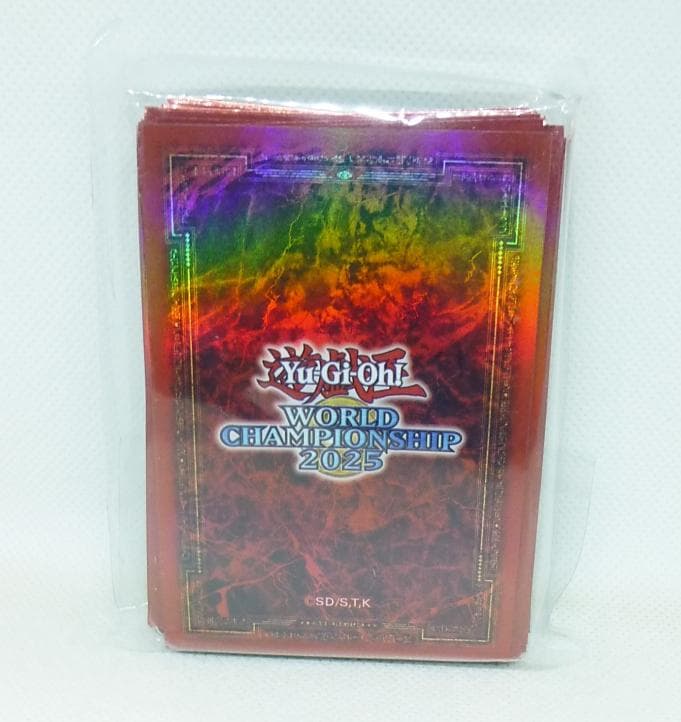 遊戯王 未使用45枚 WCS2025 赤 パリ スリーブ