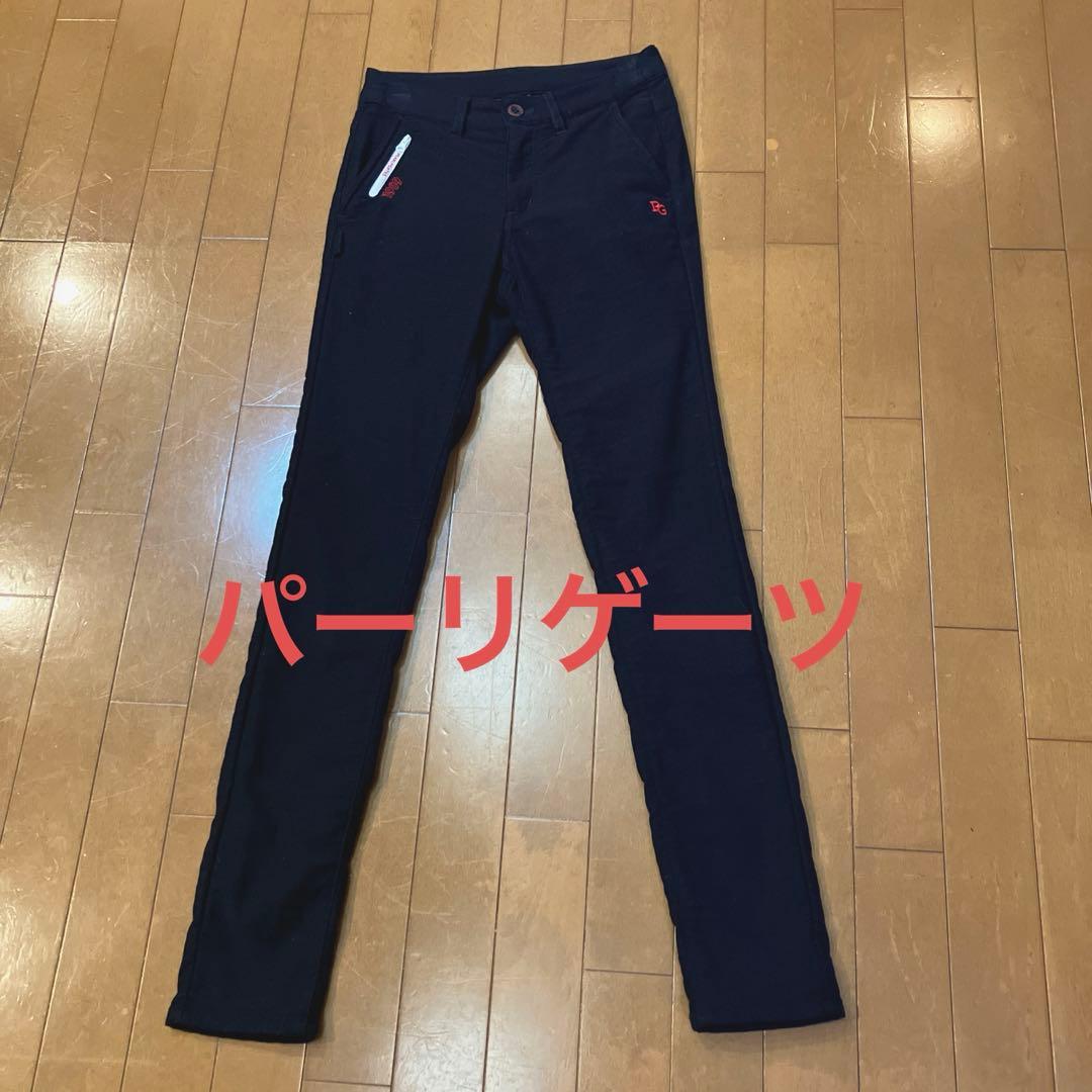 PGロゴ刺繍入りスリムフィットパンツ　レディース
