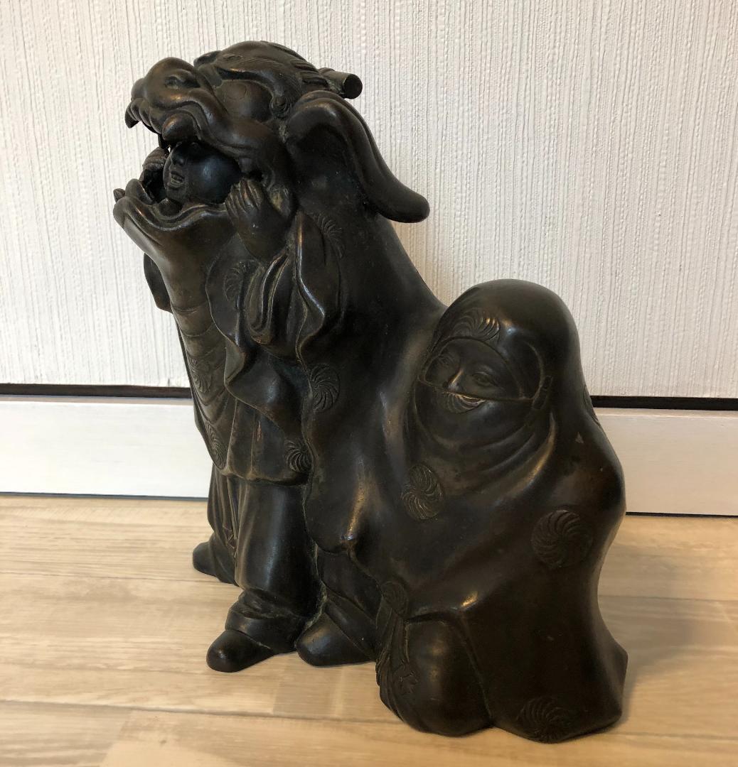 獅子舞　厄除　縁起物　アンティーク　骨董品