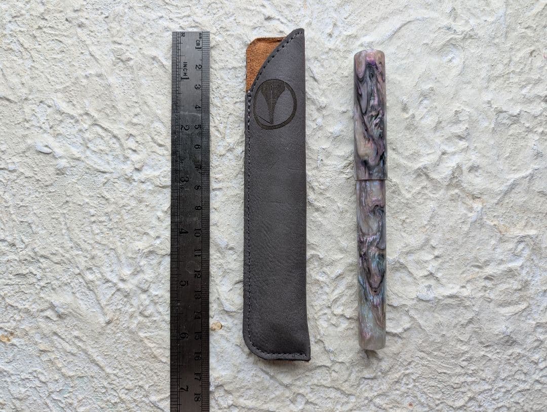 アメリカ製Tailored Penアバロン　レジン万年筆