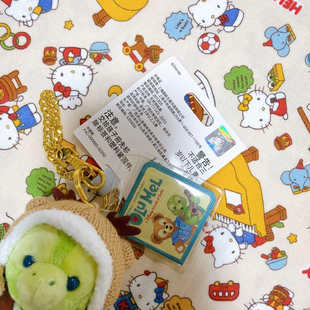 上海2022年オルメル　ディズニー ぬいぐるみ キーホルダー付き
