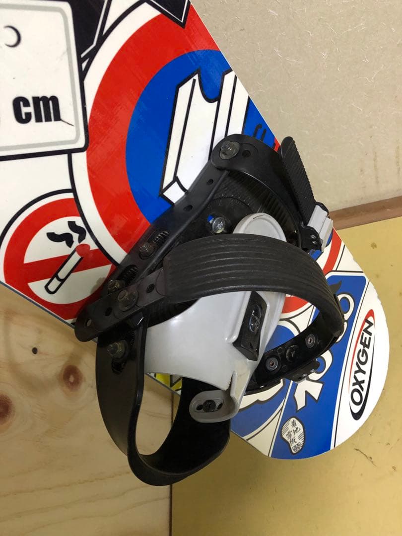 OXYGEN 雪山　スノーボードビンディングセット