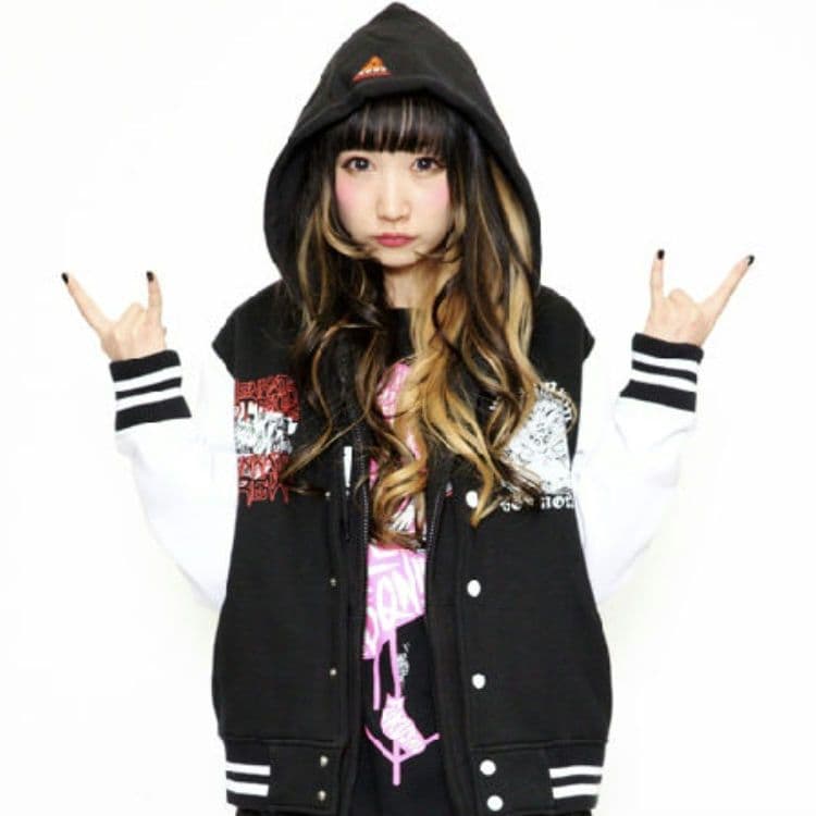 マキシマムザホルモン MENKATA CREW スウェットスタジャン 白 XL