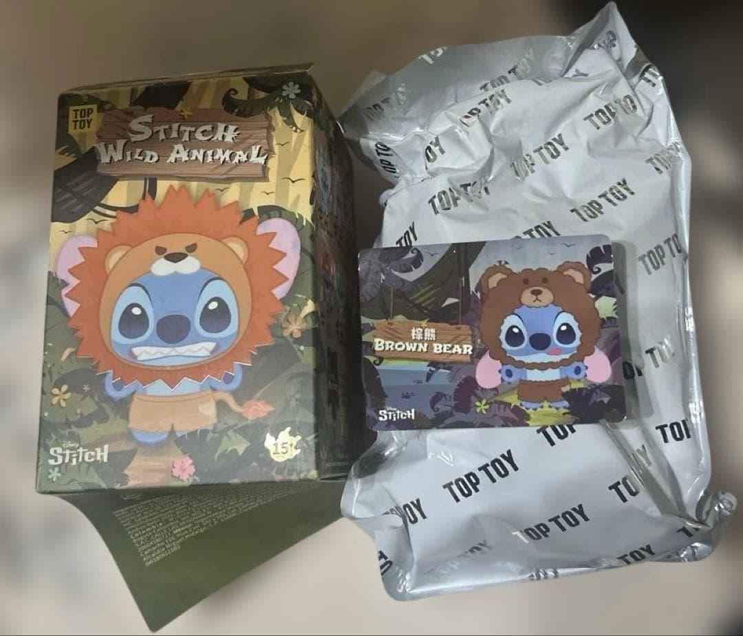 TOPTOY スティッチ　アニマルシークレット　ベア　くまWild animal