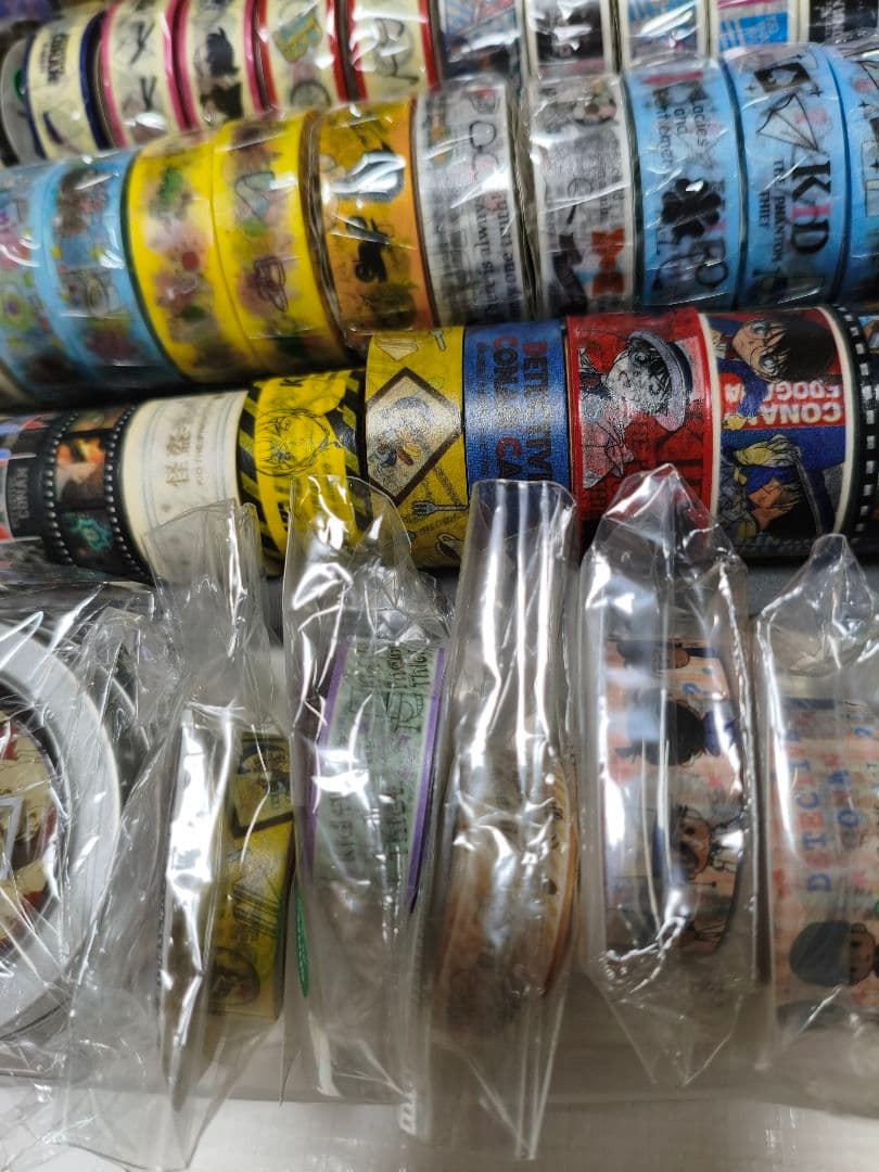 名探偵コナン　マスキングテープ　養生テープ　ステッカー　まとめ売り